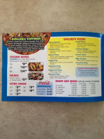 Pizza Box menu