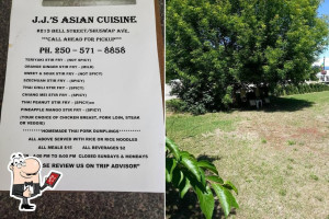 J.J.'s Asian Cuisine menu