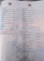 Fogo Euro-Lounge menu