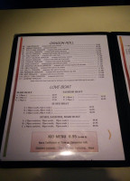 Ume Sushi menu