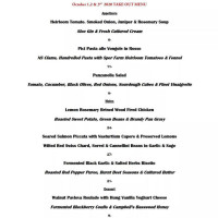 Sper Food & Farm menu