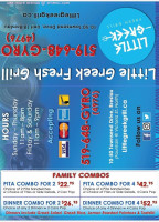 Little Gyros Greek Grill (breslau) menu