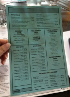 Riverway Cafe menu