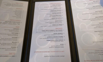 Giorgio menu