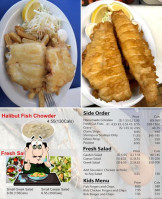 Captain George's Fish Chips menu