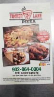 Tucker Lake Pizza menu