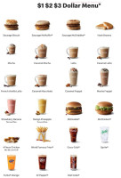 Restaurants Mcdonald's menu