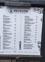 Receiver Vic Row menu