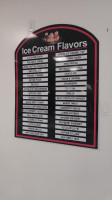 The Burger Shop and The Ice Cream Shoppe menu