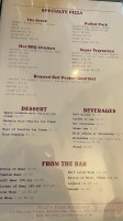 Bill's Pizza & Restaurant menu