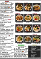 Arashi Ramen menu