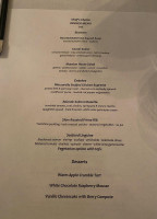 Elm Hurst Inn And Spa menu