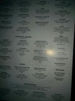 East Village Pub menu