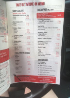 Donna's Eatery menu