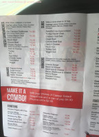 Donna's Eatery menu