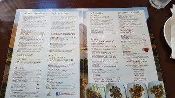 Aryana Afghan Restaurant menu