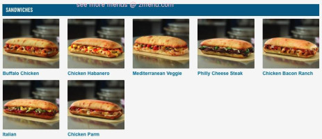 Domino's Pizza menu