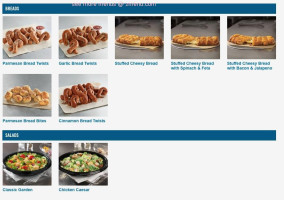 Domino's Pizza menu