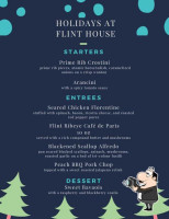 Flint House menu