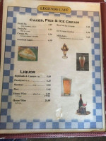 Legends Pizza Family Menu