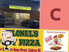 Colonels City Pizza logo