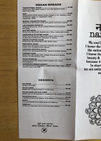 The Tandoor & Grill Restaurant menu