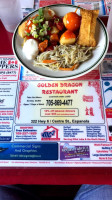 Golden Dragon Chinese menu