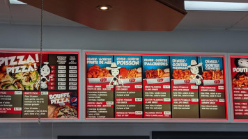 Dixie Lee Take Out menu