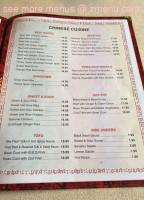 Gold Village Chinese Restaurant menu