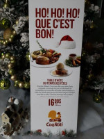 Le Coq Rôti menu