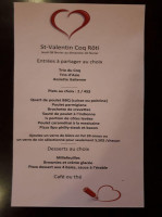 Le Coq Rôti menu