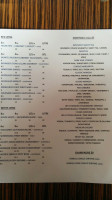 The Boondocks Eatery menu