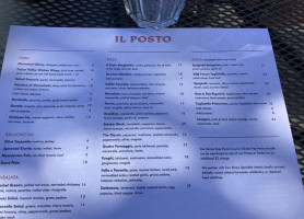 Il Posto menu