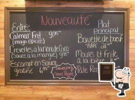 Le Glouton menu