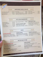 Seagull Restaurant menu