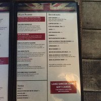 Lake Simcoe Arms Pub & Restaurant menu