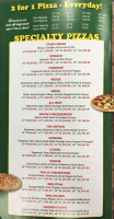 The Pizza Joint menu