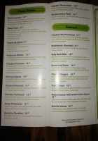 The Barrel Italian Kitchen menu