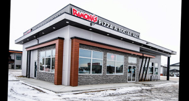 Ramona's Pizza Social Hall outside