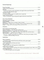 Leelas Villa Inn menu