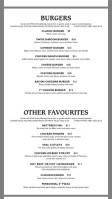 Macleod's Lounge menu