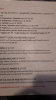 Alfredo's Ristorante Pizzeria menu