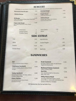 Tony's menu