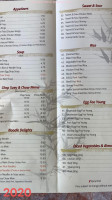 Chen's Restaurant menu