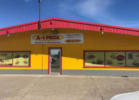 A-1 Pizza Brooks outside