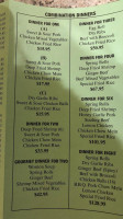 China City Family Dining & Midnight Lounge menu