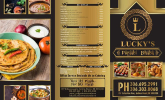 Lucky's Punjabi Dhabba Indian Head menu