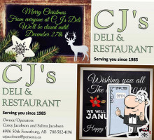 C J's Delicatessen logo