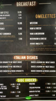 Sammy's Steak & Pizza 2013 menu