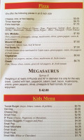 Bernie & The Boys Bistro menu